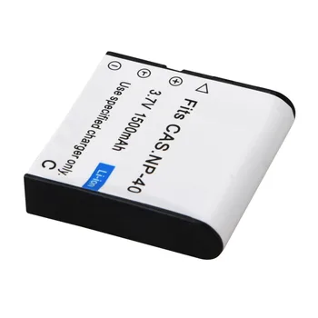 

100% Top 1500mAh NP-40 CNP40 NP40 Digital Camera Battery for Casio EX-Z30/Z40/Z50/Z55/Z57/Z750 EX-P505/P600/P700 PM200 Battery