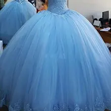 ANGELSBRIDEP бальное платье Бальные платья очаровательные Аппликации корсет полная длина женские сладкие 16 дебютантные платья Горячая Распродажа