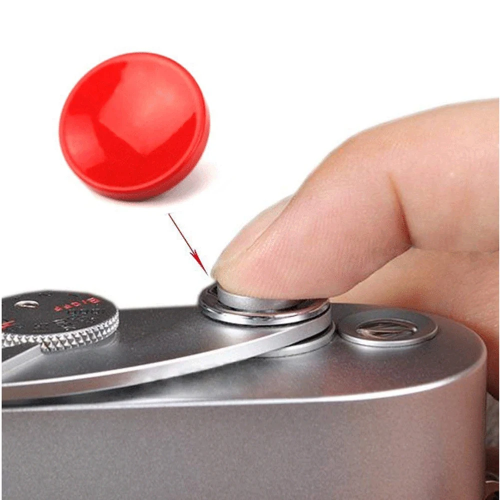 Кнопка спуска 11 мм вогнутая кнопка спуска затвора с резиновым кольцом для Olympus PEN-F Fujifilm X-T20 X-T10 X-T3