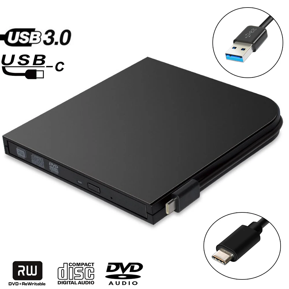 Type-C USB 3 1 Внешний 0 CD проигрыватель оптический привод SATA DVD - Цена: 2 156,04 руб.