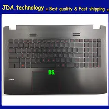 Wellendorff Genuines Топ чехол для ASUS GL752 серии GL752 GL752VL GL752 Упор для рук США клавиатура верхняя крышка тачпад