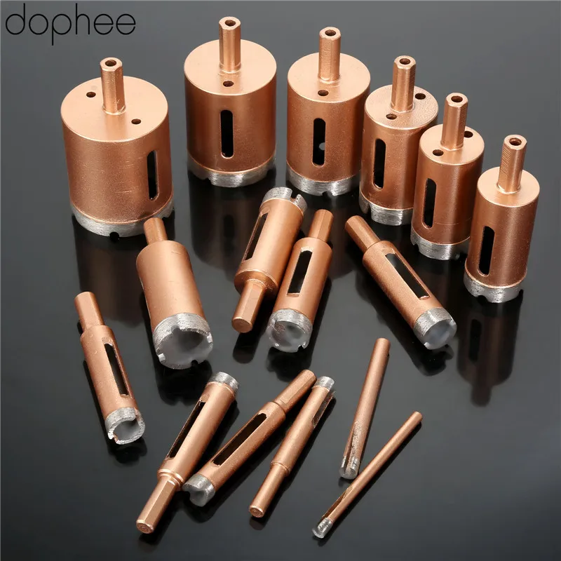 Dophee инструменты 6 20 мм Алмазное покрытие сердечник металлическое Отверстие пила