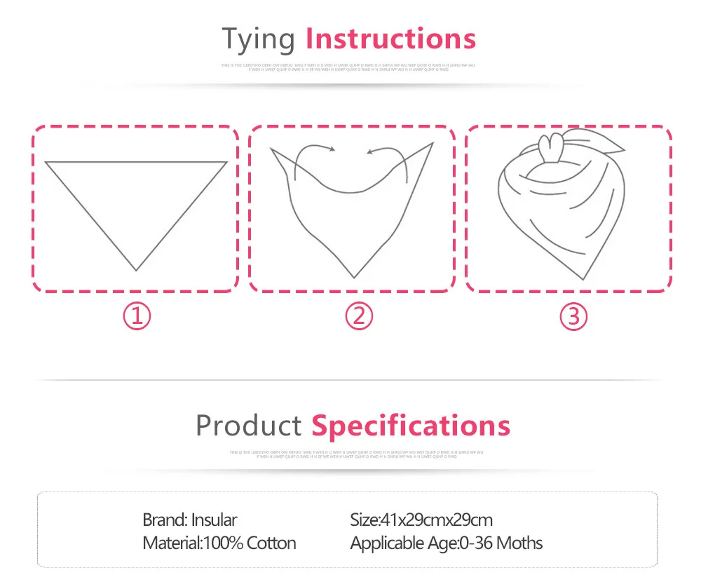Insular мягкие хлопковые треугольные детские нагрудники бандана нагрудник младенческой слюнявчик шарф мультфильм Новорожденный ребенок Кормление полотенце малыш отрывистый ткани