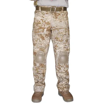 

Emes Tactical army pants bdu Gen3 Combat Pants BDU Military Army airsoft Pants pads inside GZ/BL/SS
