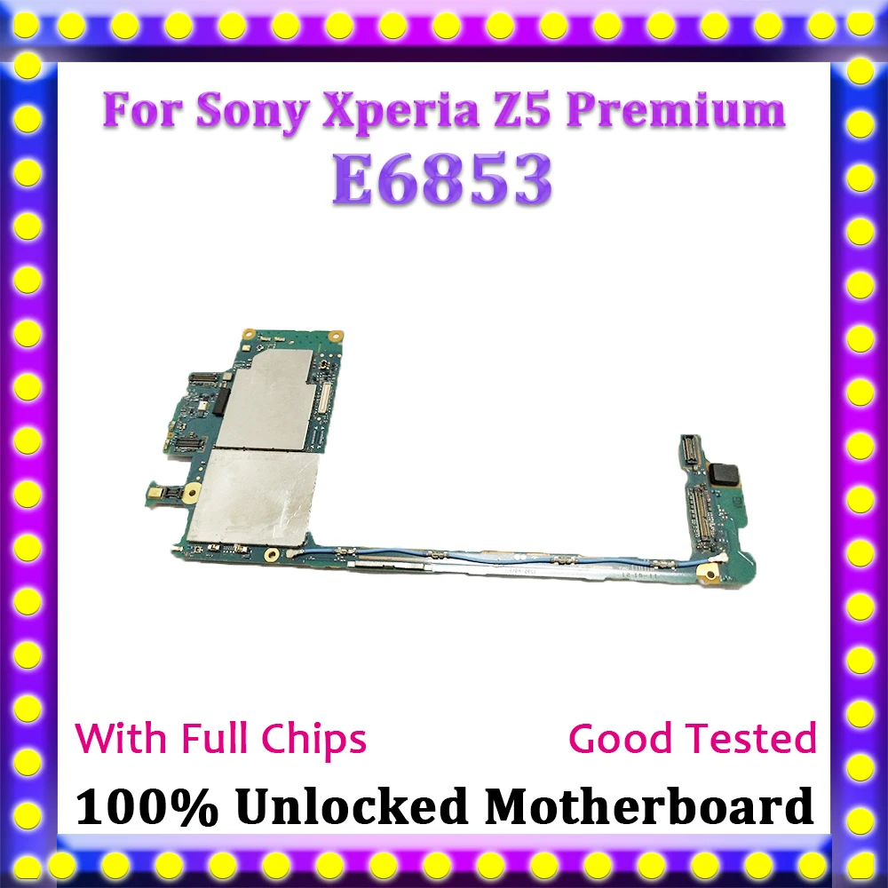 Разблокированная материнская плата TDHHX для Sony Xperia Z5 Premium E6853 с чипами E6853|Антенны