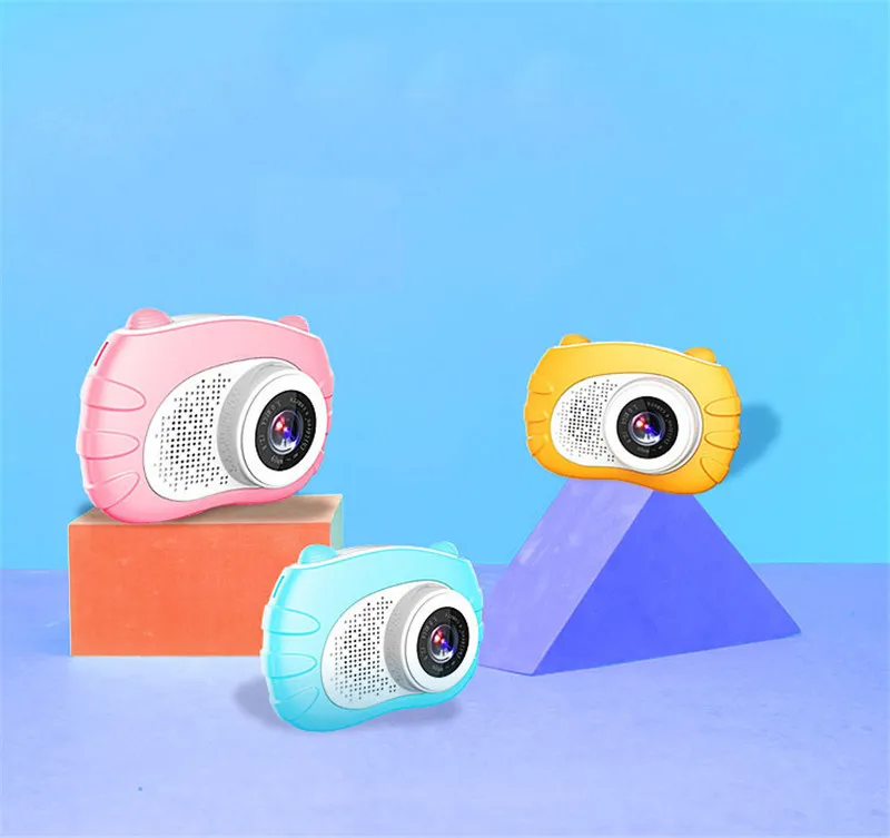 Мультипликационный 1,5 дюймов 2-мегапиксельная мини камера MSR Cam цифровая камера для детей многофункциональная игрушечная камера Поддержка Micro SD карты