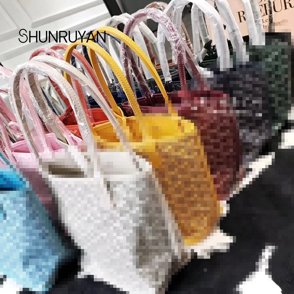 SHUNRUYAN New Genuine Leather Bags Handbags Women Bag Shoulder Bag Female Casual Tote Women Messenger Bag Set SHUNRUYAN New Genuine Leather Bags Handbags Women Bag Shoulder Bag Female Casual Tote Women Messenger Bag Set