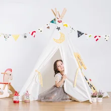 Дизайн дети вигвама играть палатки для слон коробка ребенка играть палатки дети играют дома игровая комната