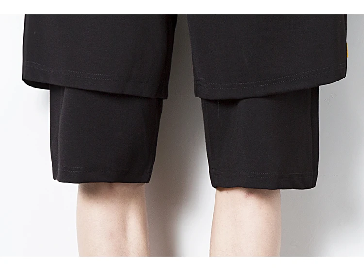 2018 однотонные черные Для мужчин шорты плюс Размеры 5XL Лето Для мужчин s Пляжные шорты хлопок Повседневное мужской шорты homme брендовая одежда