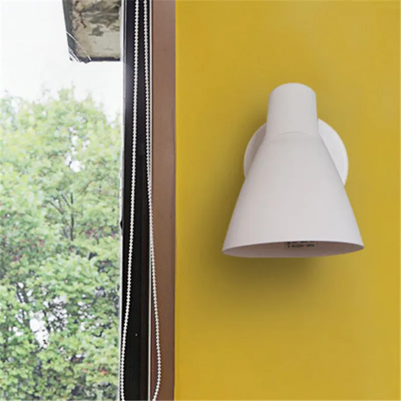 

Simple Bedroom Bedside Wall Reading Lamp 220V Desk Table Study Living Room Stairs Nordic Lighting Modern Aisle Porch Garland