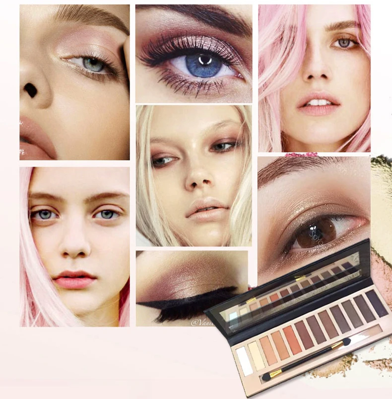 2016 Branded Cosmetic Makeup Shimmer Matte Naked Palette Make Up Colors