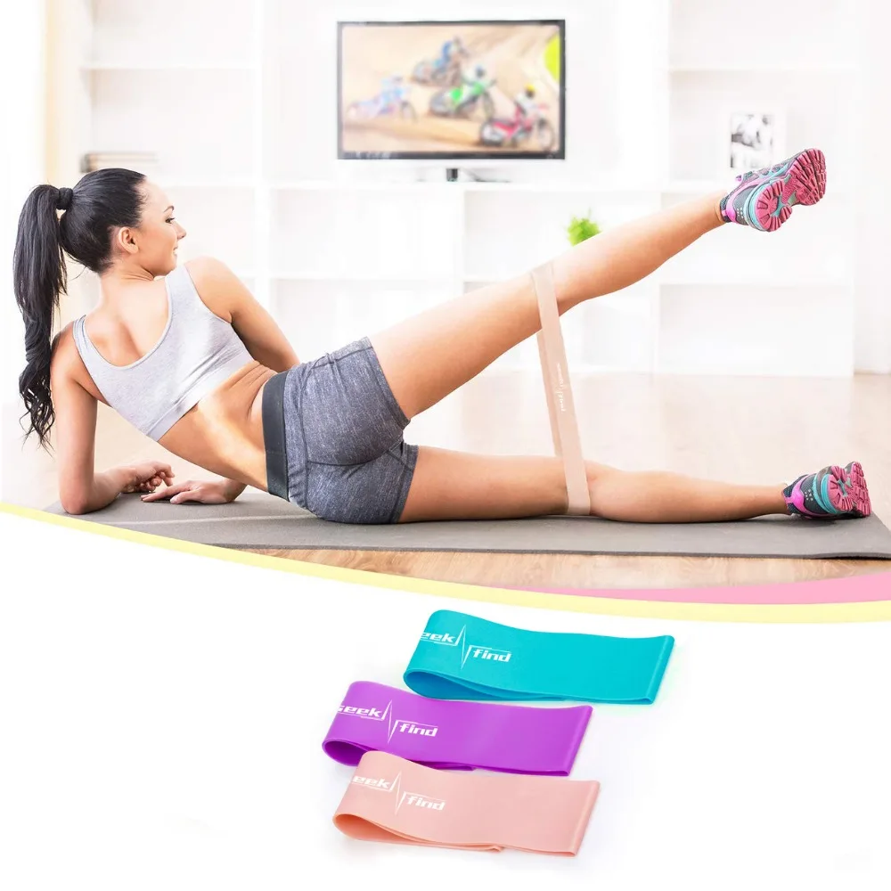 TPE bucle resistencia bandas elásticas para Fitness expansor de goma bandas elásticas para Fitness de bandas de goma equipo de ejercicio de Yoga entrenamiento