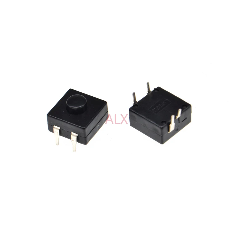 

10PCS 1212-214A 12X12mm 4PIN dip Flashlight push button switch ON-ON-OFF key power switches 12x12 12*12MM Light touch