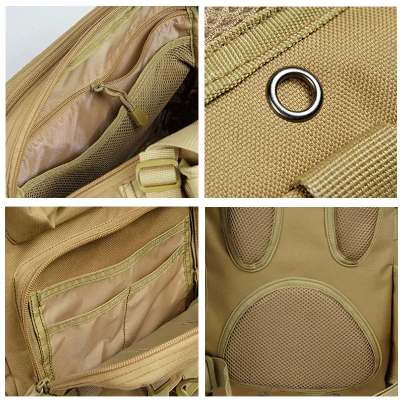 Mew Single Belt Outdoor Tactical Backpack 600D Waterproof Army Shoulder Military Bag For Hunting Ca