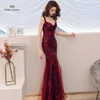 prom dresses 2022 sweetheart prom dress sexy sequin vestidos de gala zipper back mermaid floor length prom gown ► Photo 3/6