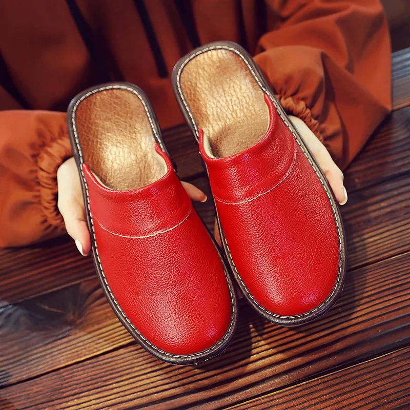 

Slippers Male Summer Indoor Non-Slip Winter Couple Female Beef Tendon Bottom Sandals And Slippers