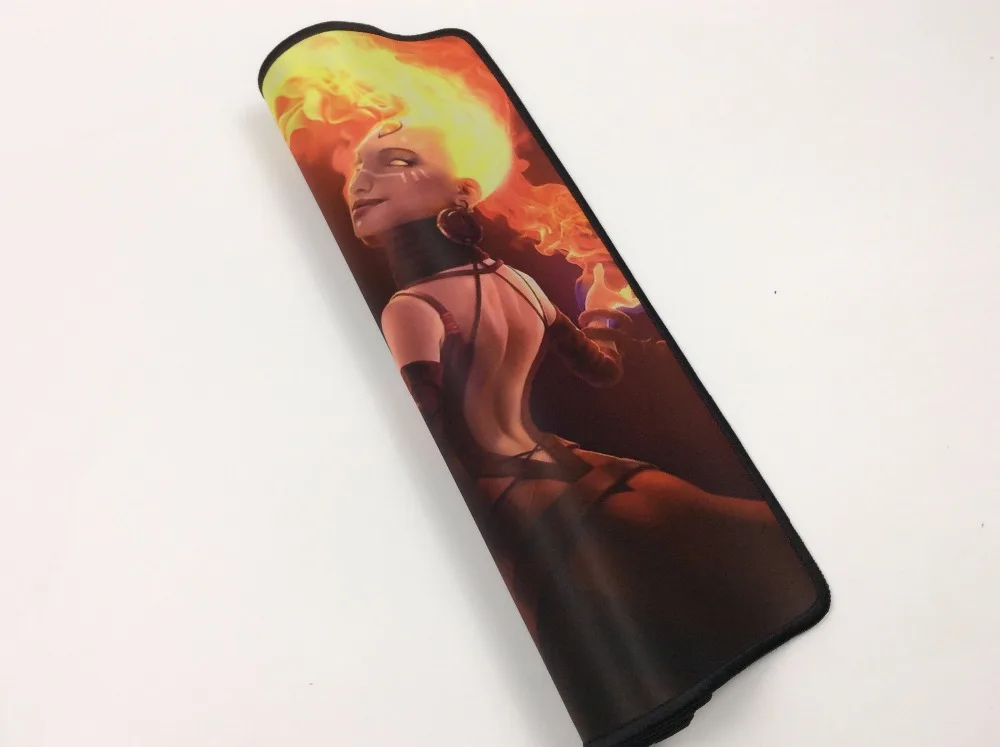 Большой игровой коврик для мыши Mairuige Shop Dota 2 90x40 см геймерский с закругленными