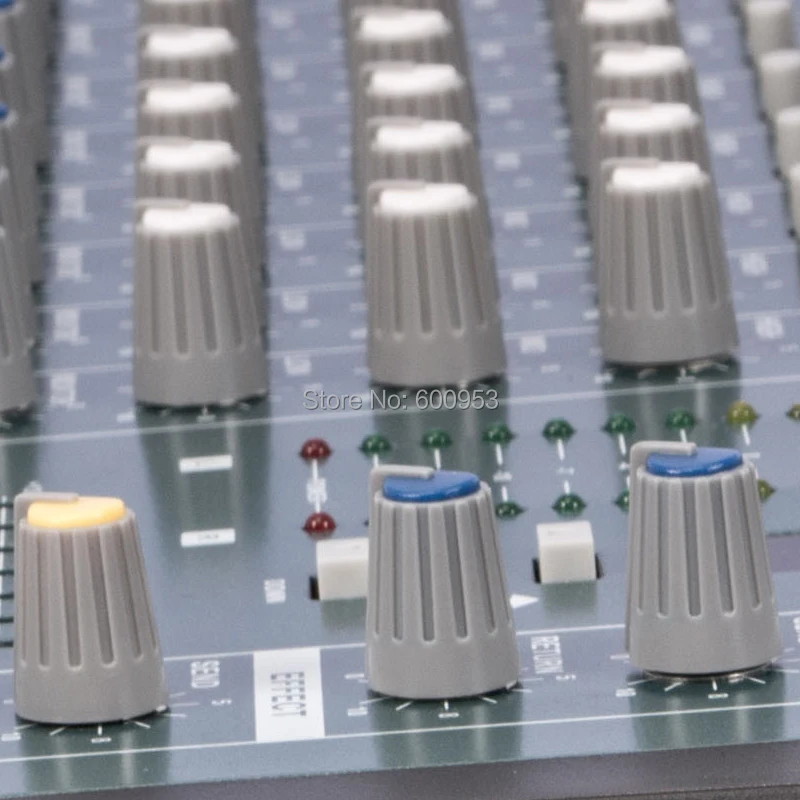 MiCWL 16 Channel Audio Mixer Mixing Console Processador de efeitos digitais Console de mistura de mixagem de audio with USB 48V