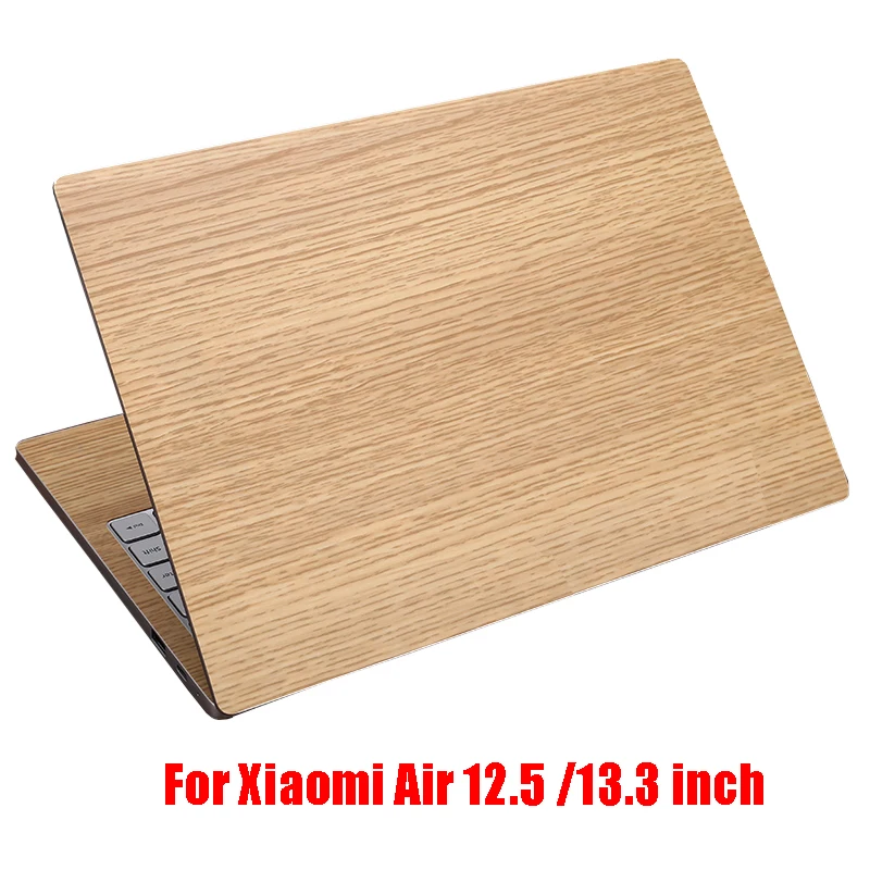 

DIY Wood Grain Laptop Beauty Sticker Skin For Xiaomi Air 12.5 13.3 inch Notebook Skin Computer Stickers for Xiaomi Laptop 12 13