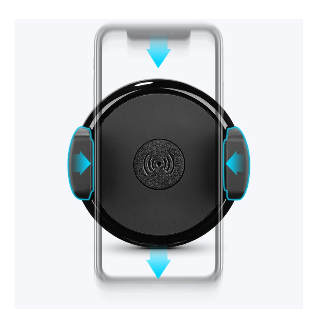 Держатель на вентиляционное отверстие автомобиля телефон беспроводной держатель подставка для iPhone samsung Galaxy держатель на вентиляционное отверстие автомобиля телефон Беспроводное зарядное устройство