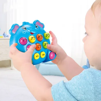 

Baby Knock Hit Hamster Game With Music Light Toys Kids Early Education Story Machine Play Toy Fun Children Birthday Gift