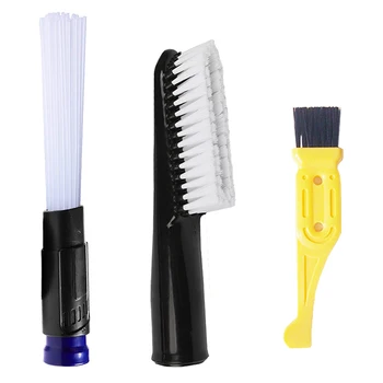 

32mm Soft Bristle Dust Brush For Universal Vacuum Cleaner Attachment Dirt Remover Suction Brush Tubes for Corners, Pets, Drawers