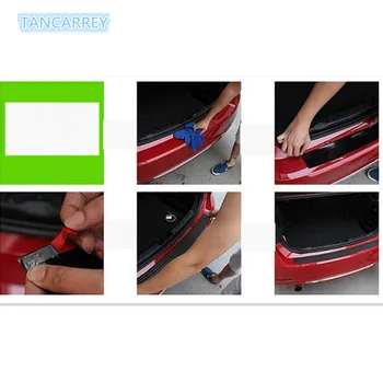 

Car Styling Rubber Bumper Protector Stickers For Citroen C4 C5 C3 Ford Focus 2 3 Fiesta Mondeo Kuga Skoda Octavia 2 accessories