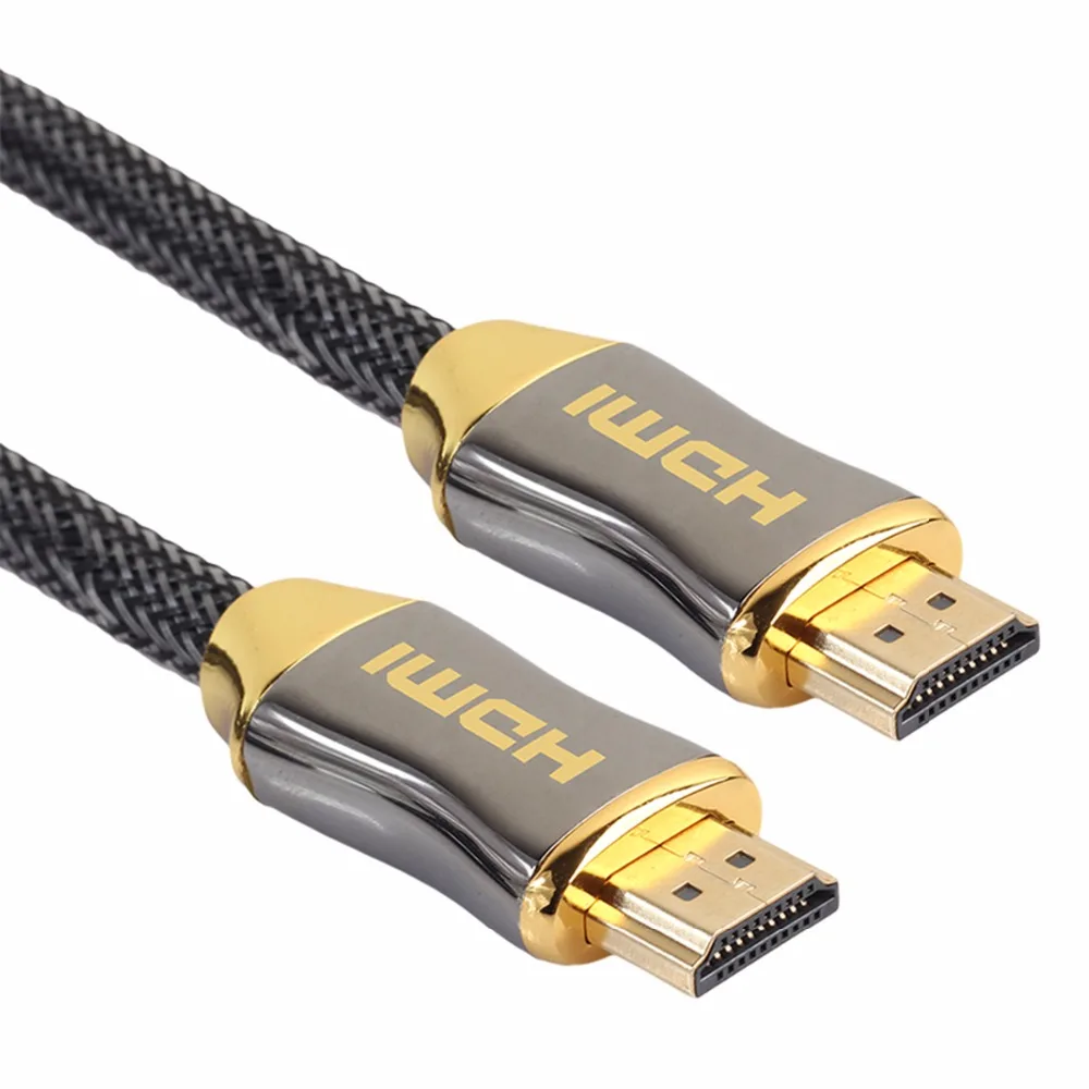 SOONHUA HDMI кабель 4K кабели HDMI 1 м 1,5 м 2 м 3 м 5 м 10 м для HD ТВ ЖК-ноутбука проектор компьютера