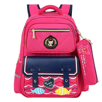 Fashion High Quality Students Backpacks School Bags Waterproof Schoolbag Kids Book Bag for Boys / Girls Children Backpacks high end brand fashionable backpack children s school bags high quality for boys girl kids bag backpacks travel bag for children