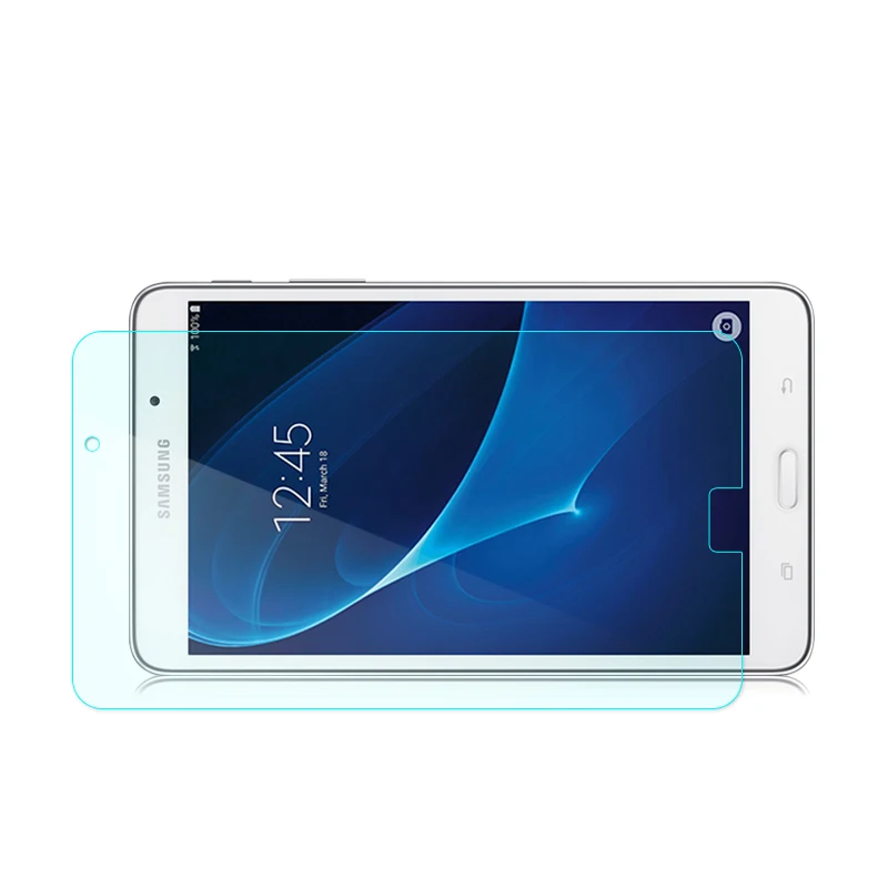 Закаленное Стекло Мембрана для Samsung Galaxy Tab A A6 T280 T285 7." Сталь фильм Планшеты PC Экран защиты закаленное sm-t280 случае