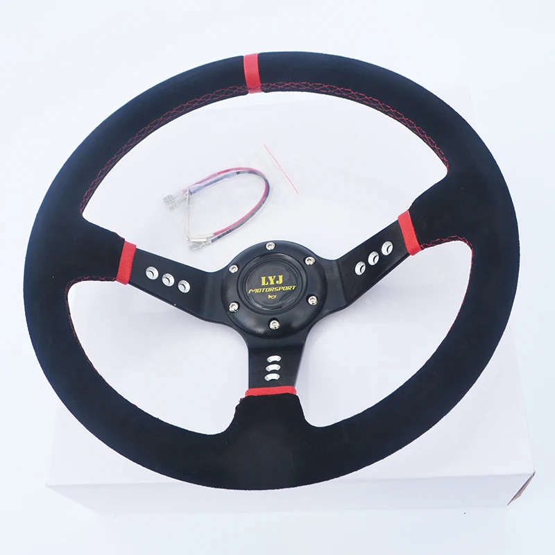 LYJ racing car steering wheel  (2)
