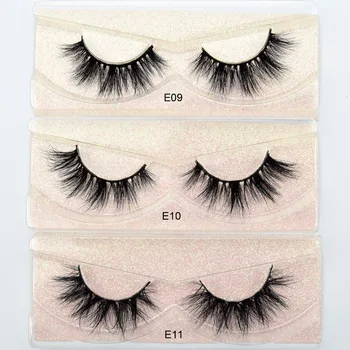

Visofree Mink Eyelashes Hand Made Fluffy False Eyelashes Natural Long Cruelty Free 3D Mink Lashes for Beauty Makeup 13 Styles
