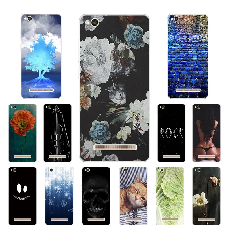 Cases for Xiaomi Redmi 4A Piano Printing 5.0&quot Soft Case 4a Cover Silicone 4 A Redmi4a Bags |