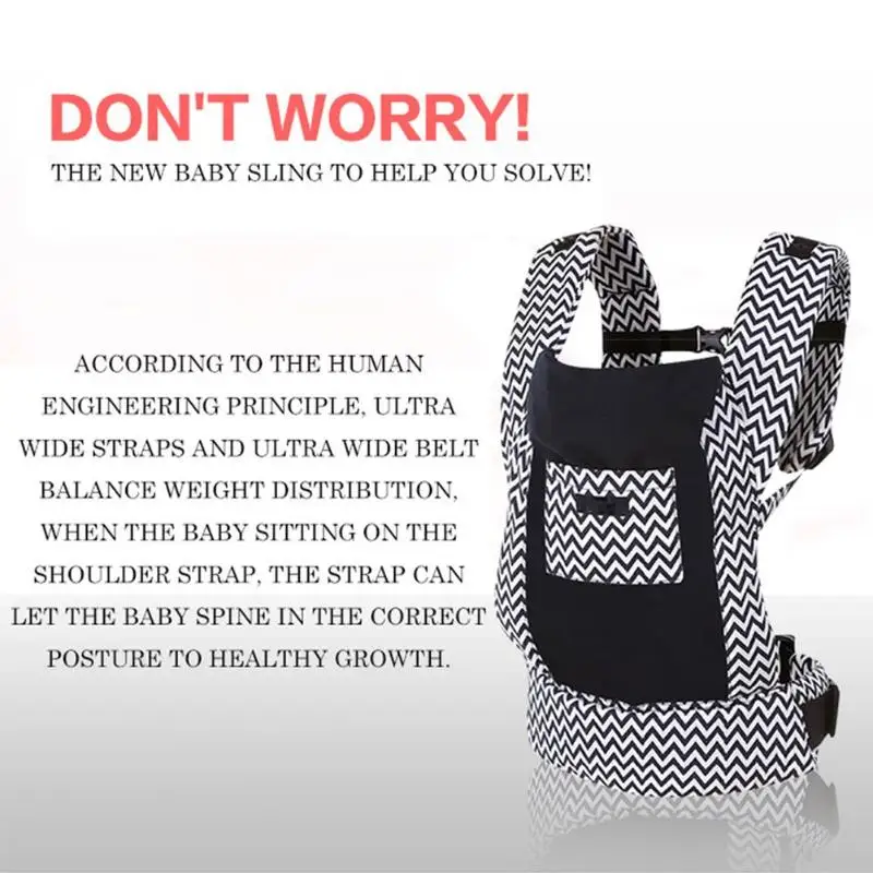 5-36 м Младенческая Передняя сторона Перевозчик новорожденный детский слинг рюкзак задняя H-образная Пряжка детская мягкая сумка слинг с большой сумка для хранения