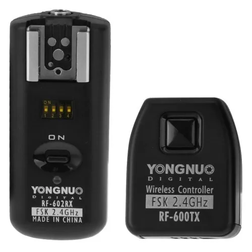 Беспроводной дистанционный триггер YONGNUO RF 602/N 602 RF602 2 4 ГГц для NIKON D90 D5100 D700 D3|yongnuo