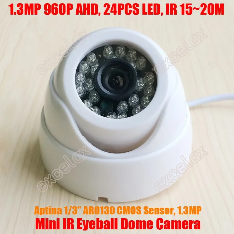 24pcs LED eyeball dome camera_960P AHD AR0130