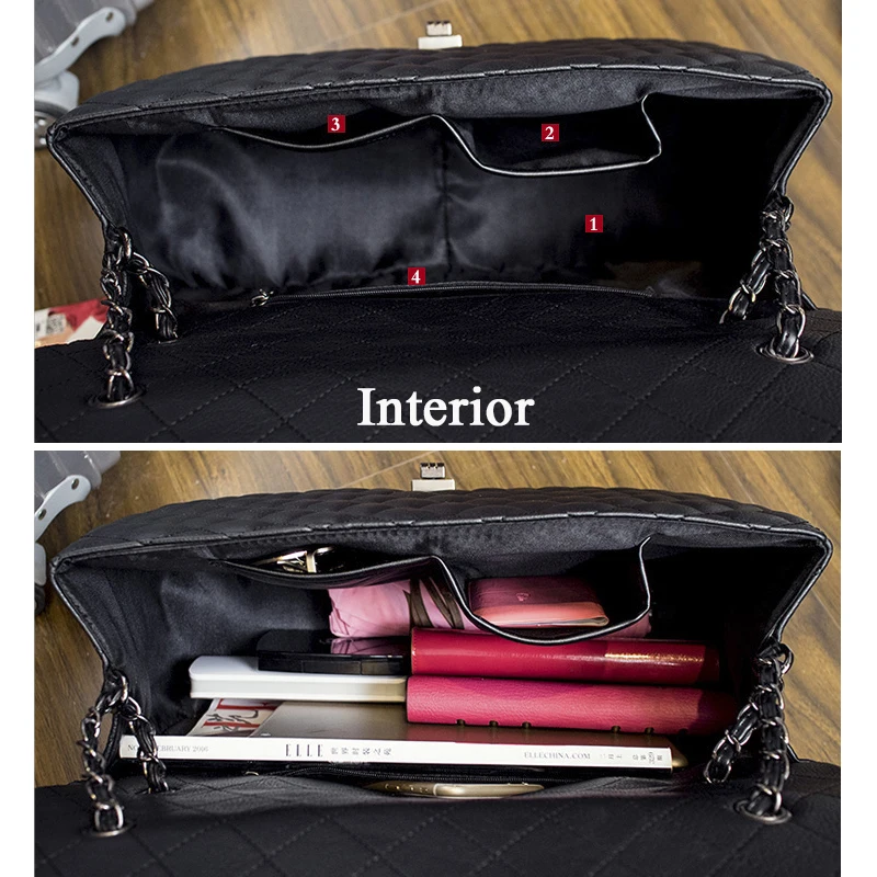 MTENLE Large Shoulder Bag Women Travel Bags Leather Pu Quilted Bag Female Luxury Handbags Women Bags Designer Sac A Main Femme