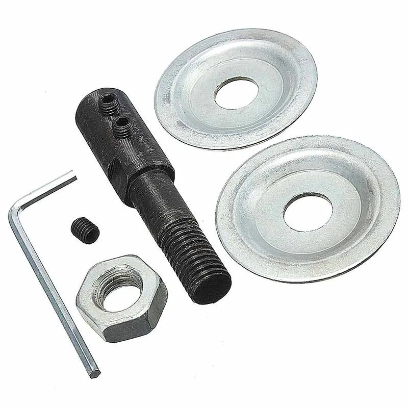 1set 10mm Spindle Adapter for Grinding Polishing 8mm Shaft Motor Bench Grinder Tool accessories