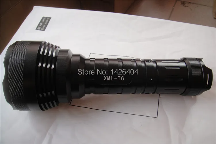 

WasaFire 15000 Lumen 12 x XM-L T6 LED Flashlight Torch 5 Modes 6 X 18650 Battery Light With Car Charger Black For Camp Hunting