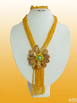 

Unique styles!!! Specially designed for women jewelry set in yellow