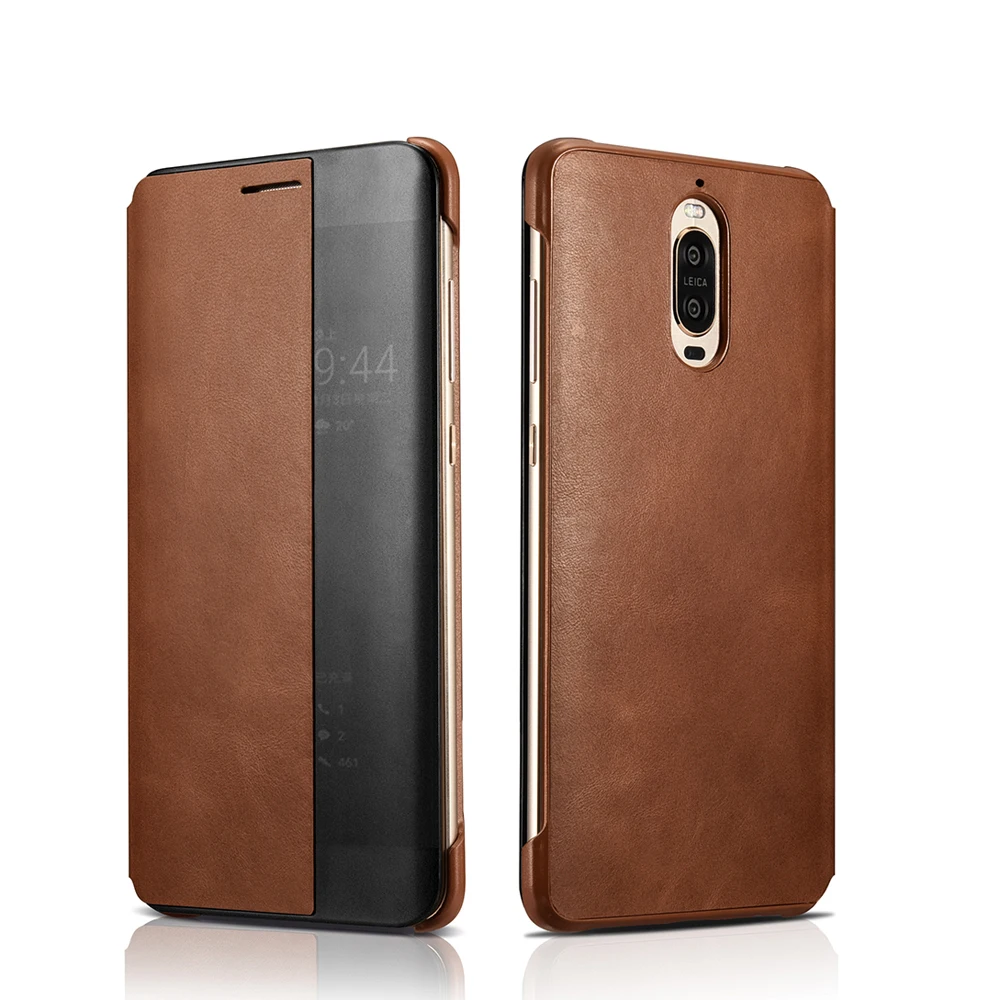 bilder für Für huawei taube 9 pro fall Ultra Thin Transparente Smart windon ansicht vintage-vollrindleder abdeckung für taube 9 pro flip fall bilder für Für huawei taube 9 pro fall Ultra Thin Transparente Smart windon ansicht vintage-vollrindleder abdeckung für taube 9 pro flip fall