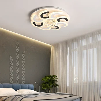

Ultra-thin led ceiling light with remote control for living room study room decorative lampshade ceiling lamp lamparas de techo