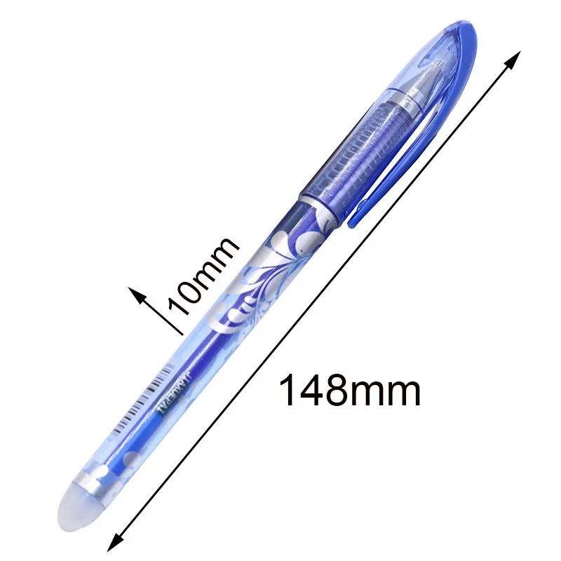 1 pcs Plastic Transparent erasable pen Gel pen For School Students Business Office classic supplies Nib thickness 0.5mm