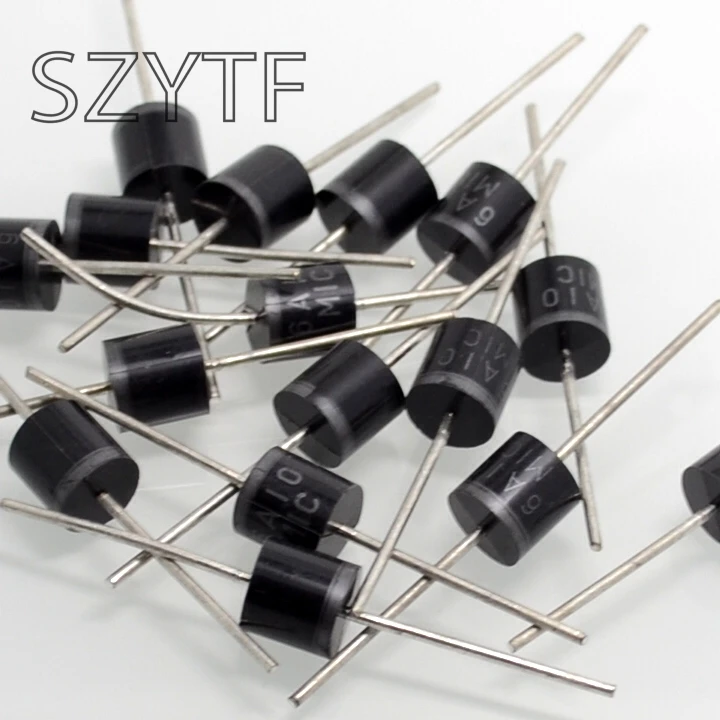 200 шт./пакет 6A10 выпрямительные диоды 6A 1000V|diode 6a|rectifier diode6a diode |