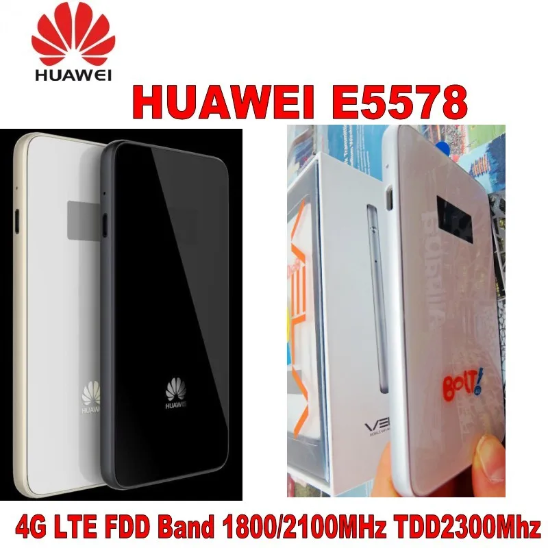 Разблокированный huawei E5578 CAT4 150 Мбит/с 4G LTE FDD 1800/2100 МГц TDD 2300 МГц беспроводной маршрутизатор 3g WiFi Мобильная точка доступа PK E5776