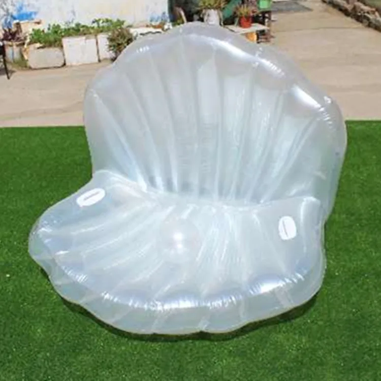 Adult swimming ring pool vison water park party toys air Pearl shell para piscina float accessories tube rafting (11)