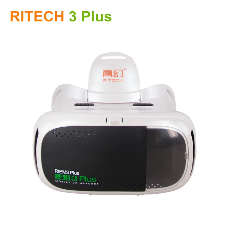Buy Best 5j9A1 RITECH III Virtual Reality 3D Video Glasses RIEM 3 Plus VR Helmet Box for 3D Movie Games Compatible 4.7/5.0 6  Moblie Phone