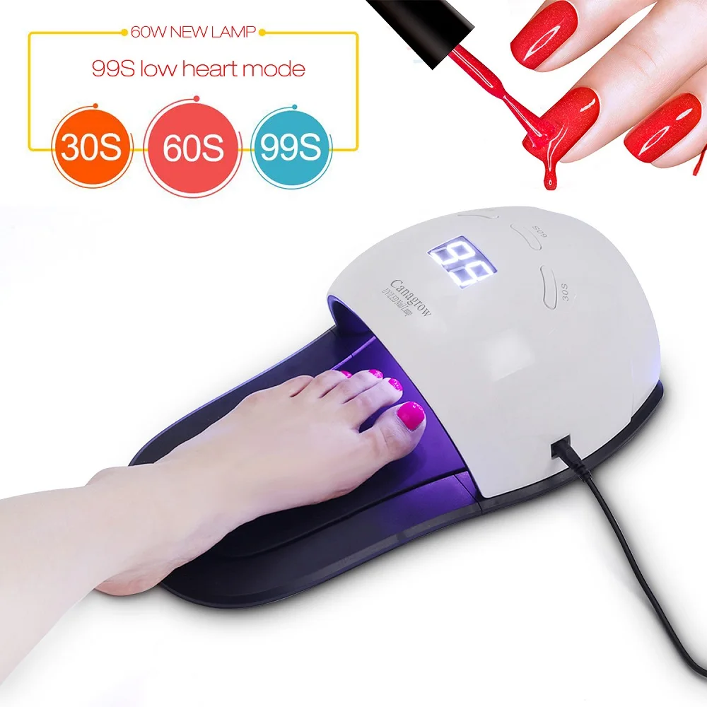 Smart 48W UV Nail Gel LED Lamp For Hand &Foot Professional Nail Dryer