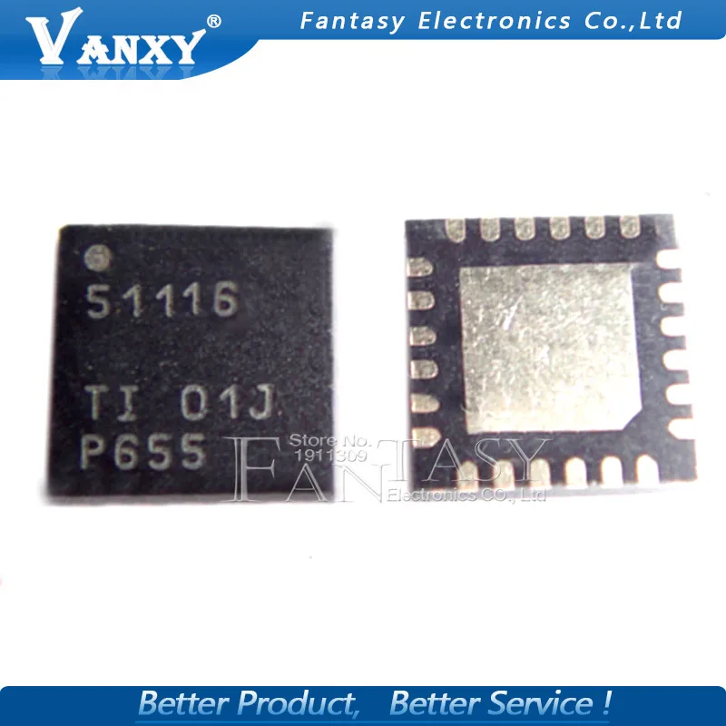 2pcs TPS51116RGER VQFN 24 TPS51116 QFN QFN 24 new original-in ...