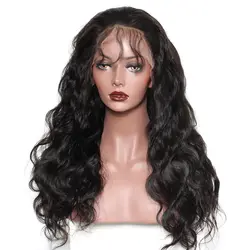 13x6 Синтетические волосы на кружеве человеческих волос парики 250% плотность бразильский Синтетические волосы на кружеве парик для Для